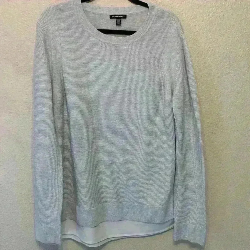 Hilary Radley grey sweater sz XXL casual basic office business casual workwear